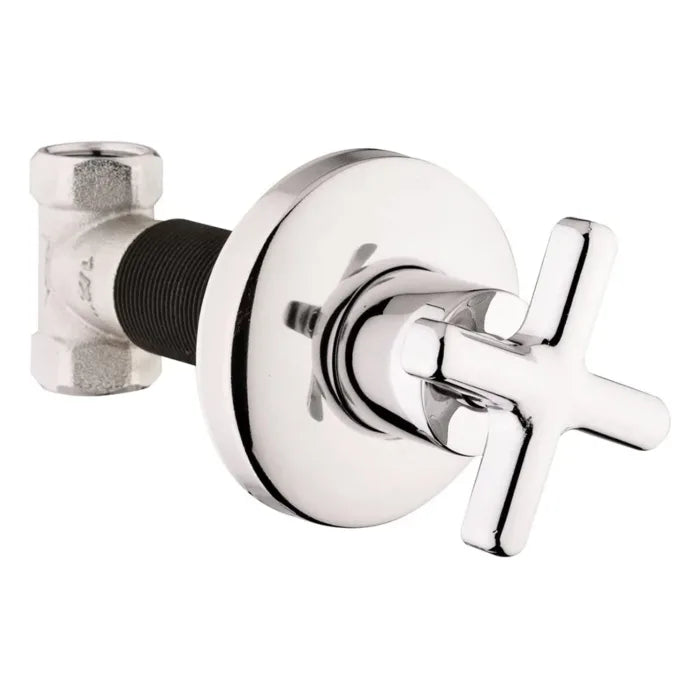 CREAVIT AC 70S Bidet – Chrom – Kreuz Unterputzventil