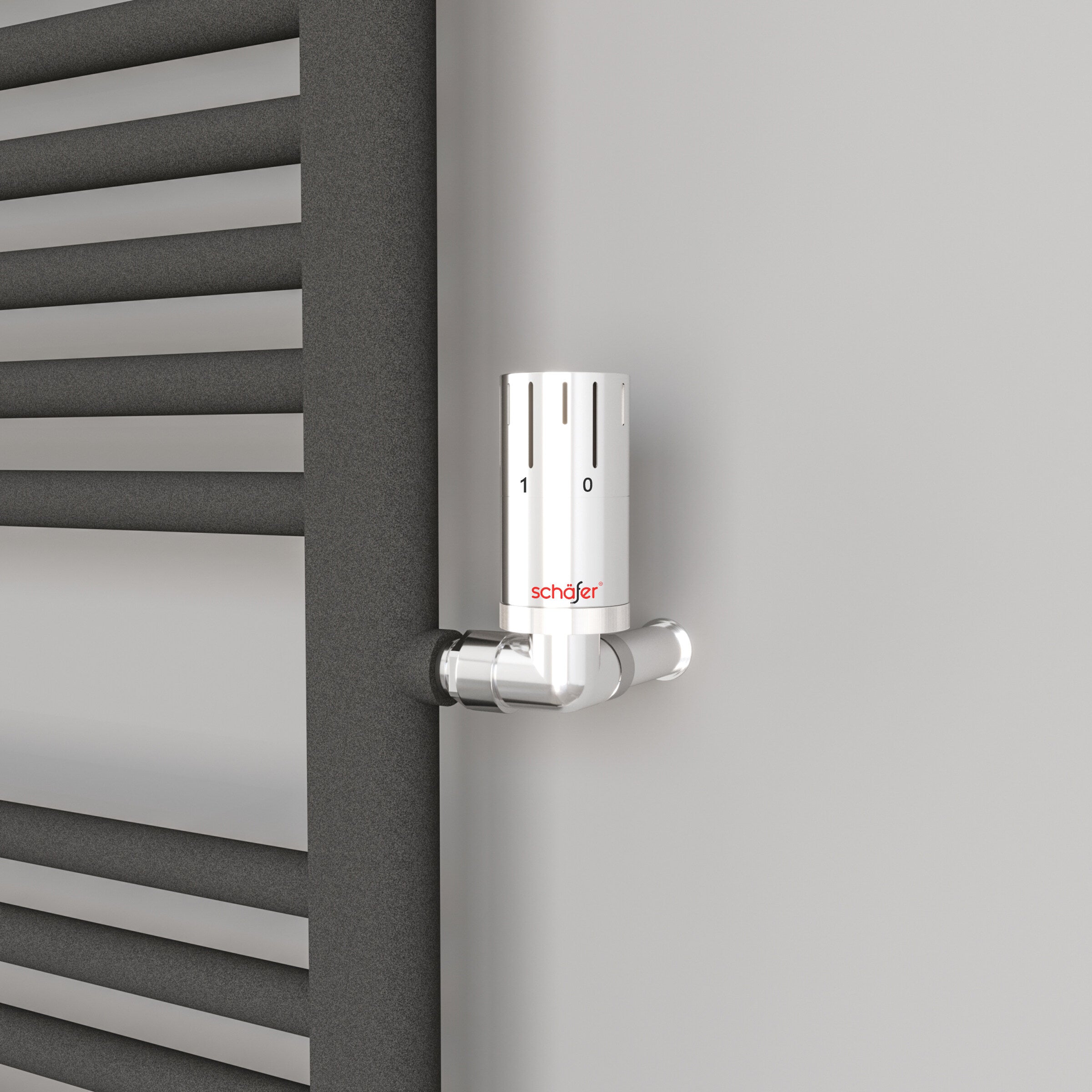 Austauschheizkörper Badheizkörper Renovierungsheizkörper ATLANTIC Anthrazit