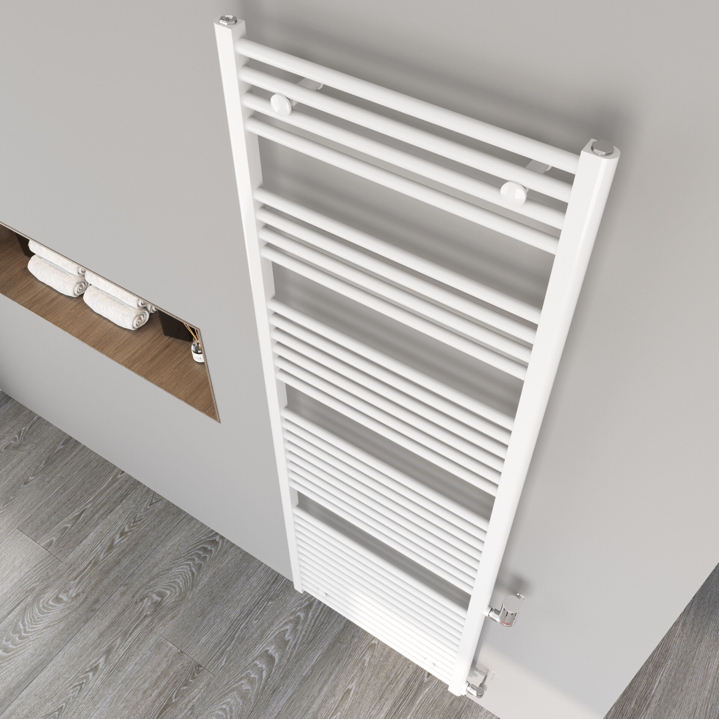 Austauschheizkörper Badheizkörper Renovierungsheizkörper ATLANTIC Weiß