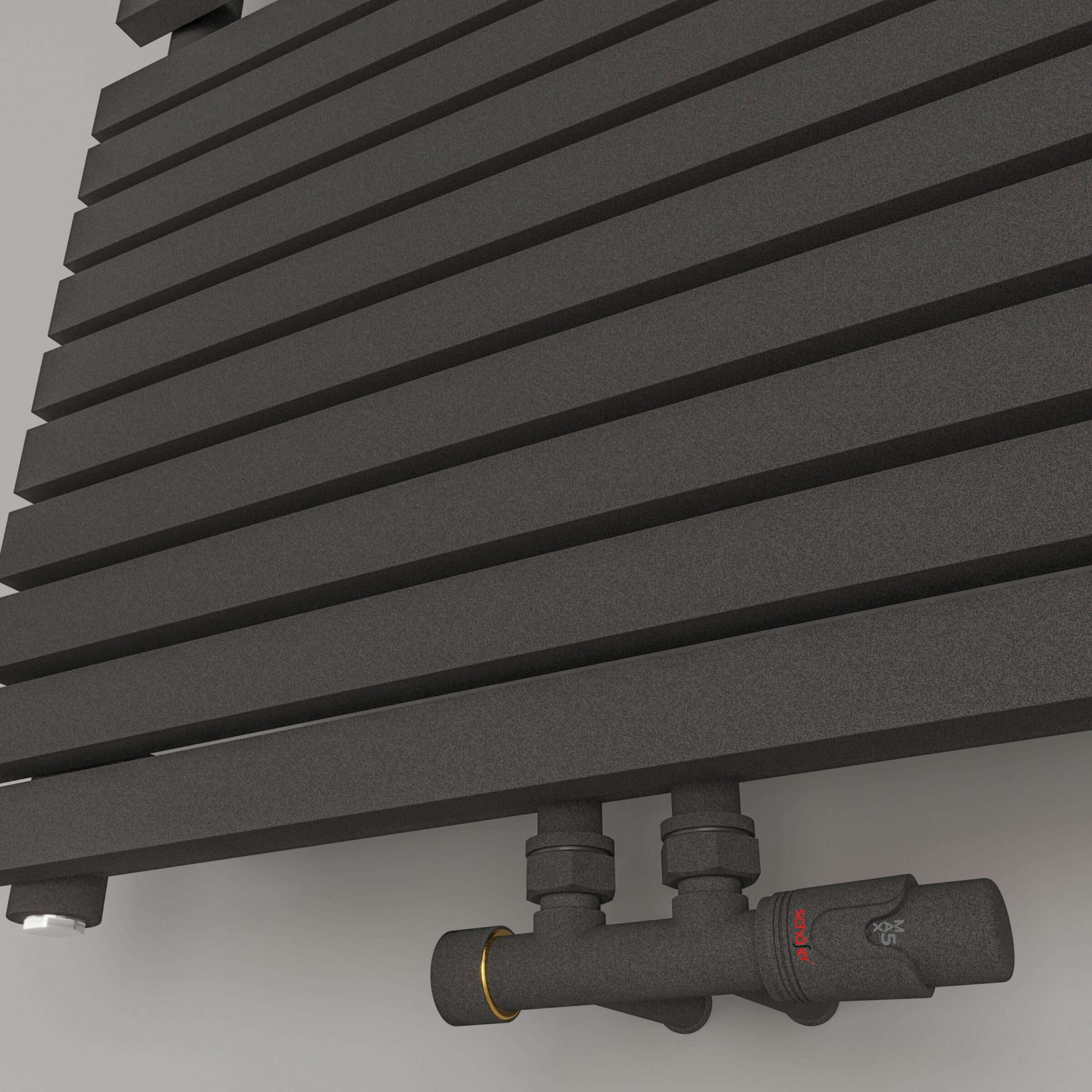 Handtuchheizkörper Badheizkörper Paneelheizkörper ZEUGMA Mittel- und Seitenanschluss Weiß