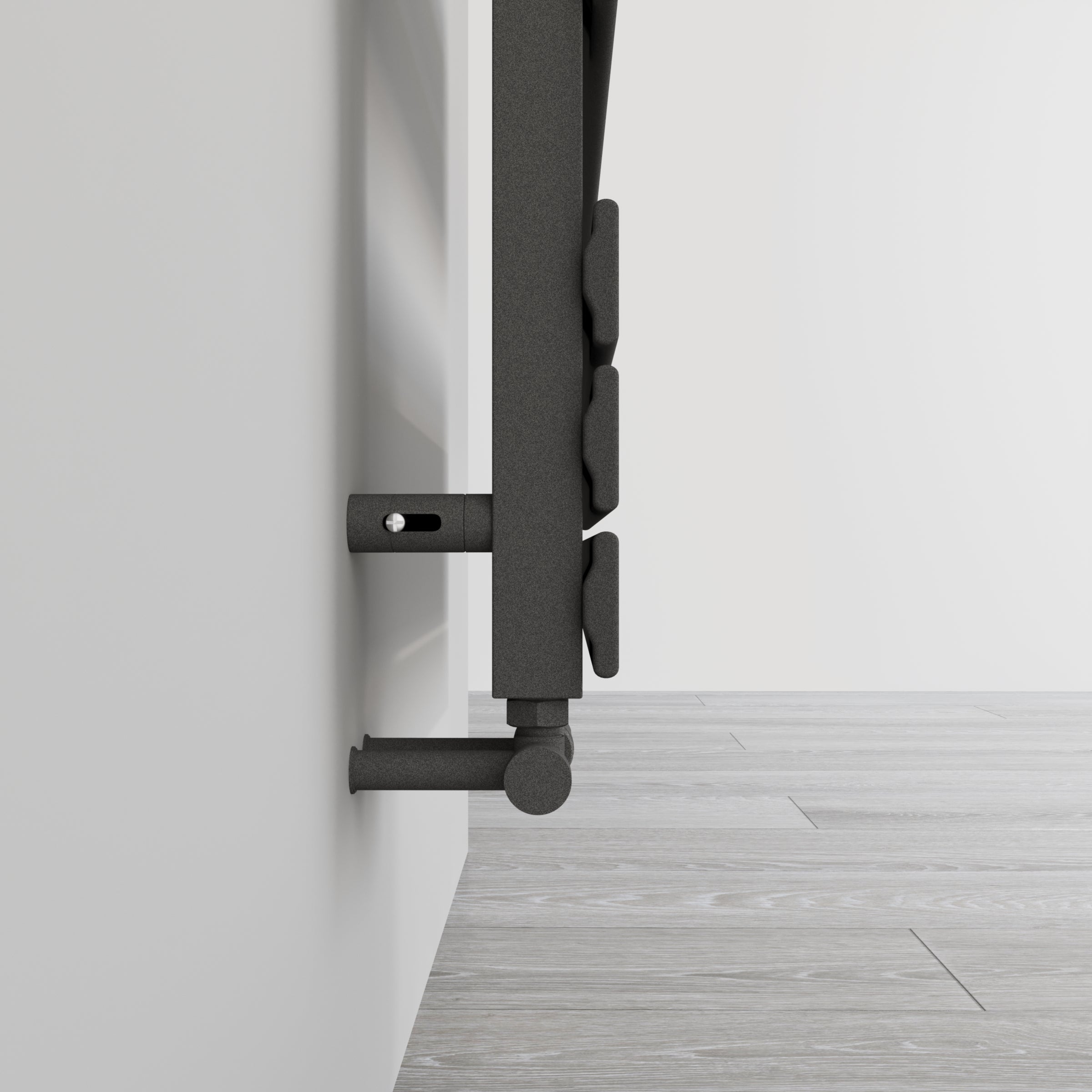 Handtuchheizkörper Design Badheizkörper ELDORA Seitlich offen rechts oder links Weiß