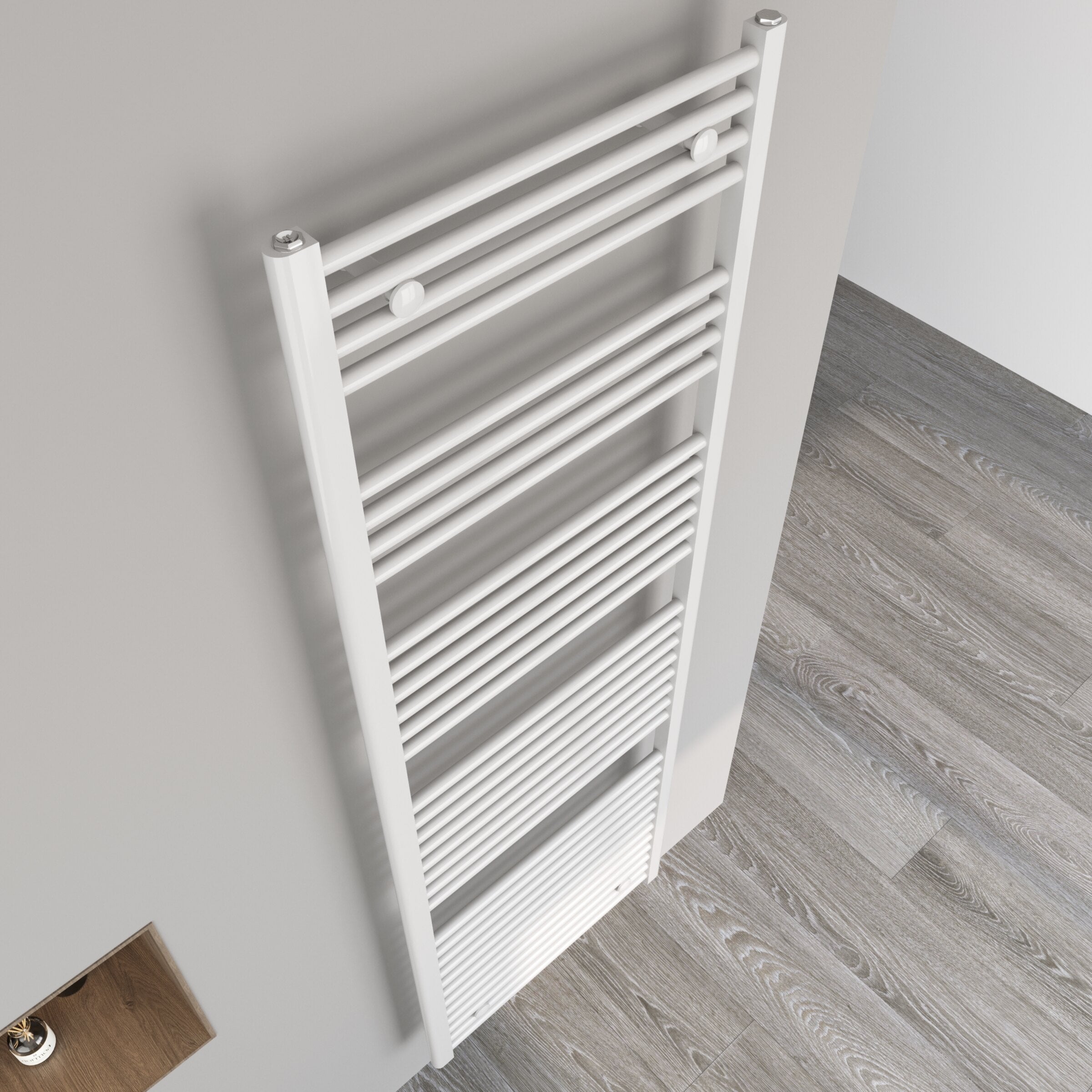 Badheizkörper Handtuchheizkörper Handtuchwärmer Badezimmer Heizung ATLANTIC Weiss Seitenanschluss
