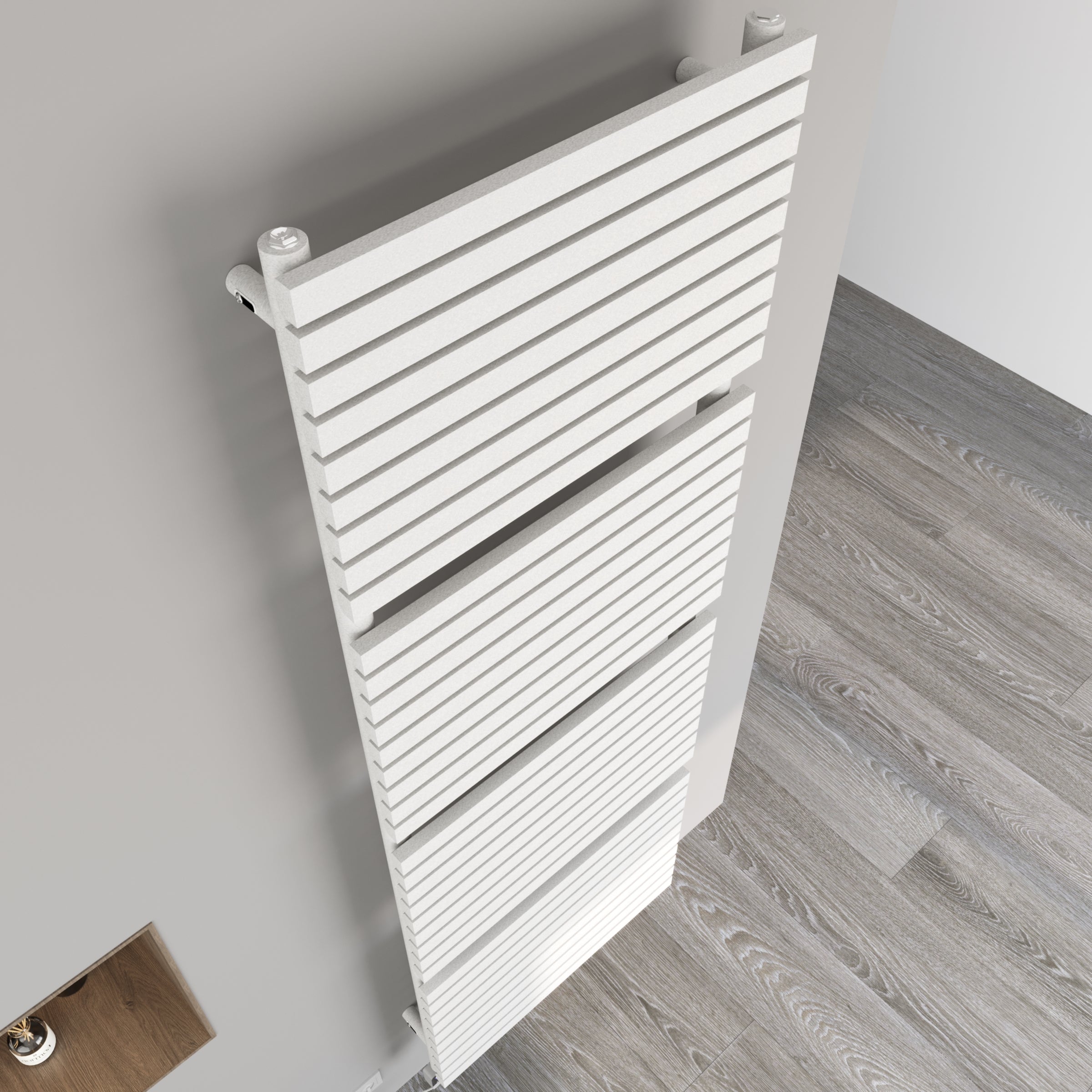 Handtuchheizkörper Badheizkörper Paneelheizkörper ZEUGMA Elektrisch inkl. Heizstab Weiß