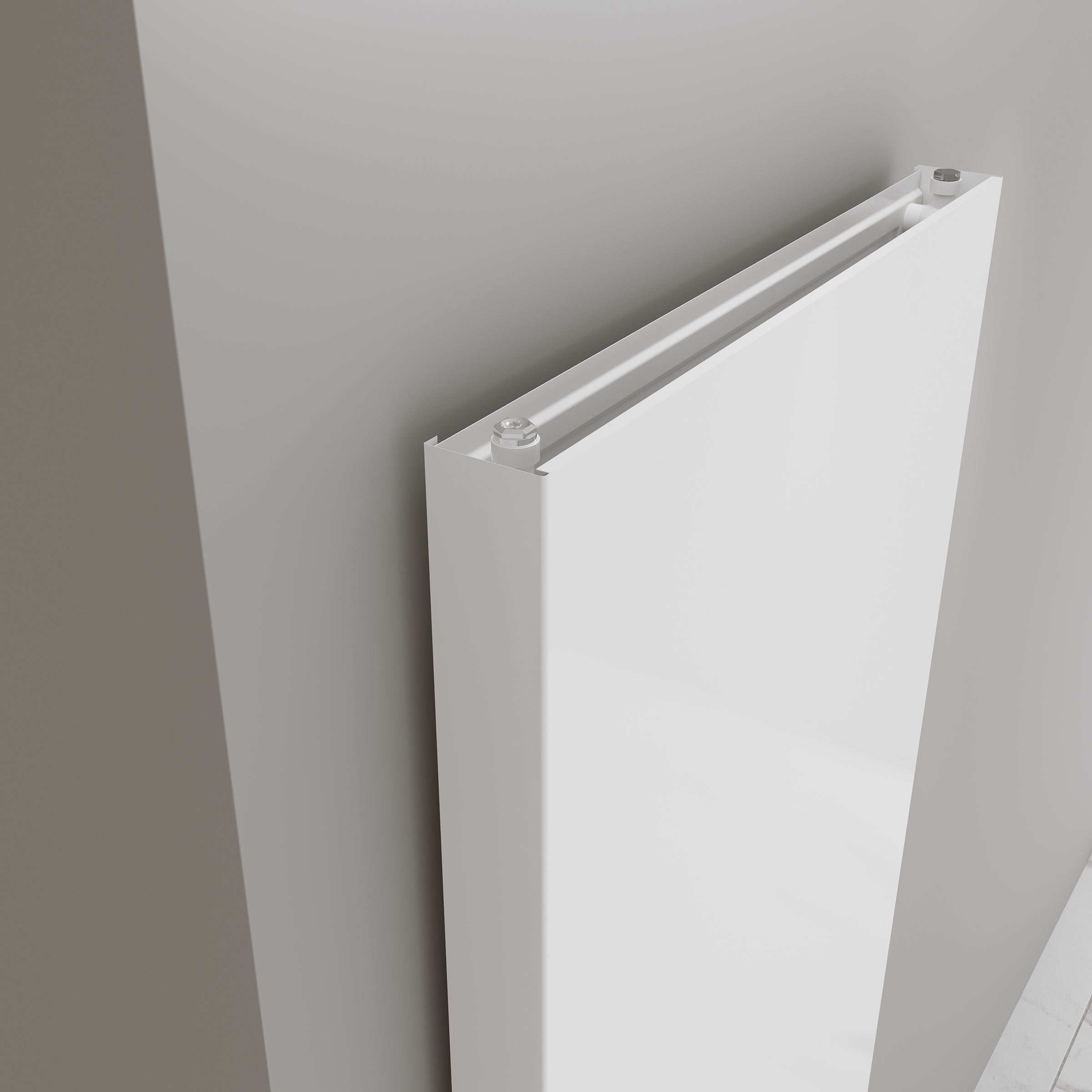 Planheizkörper Wohnraumheizkörper Design Flachheizkörper PALACE Vertikal Weiß