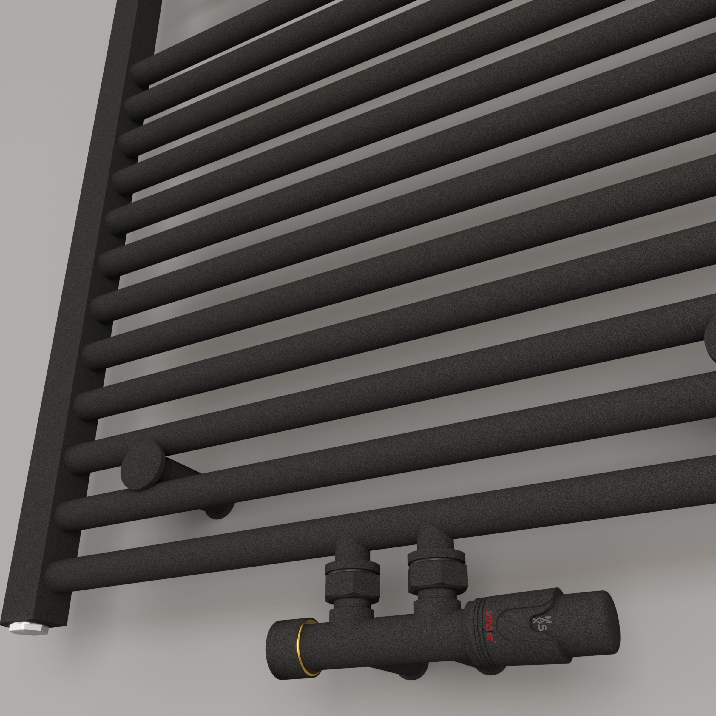 Badheizkörper Handtuchheizkörper Handtuchwärmer ATLANTIC Weiß Mittelanschluss