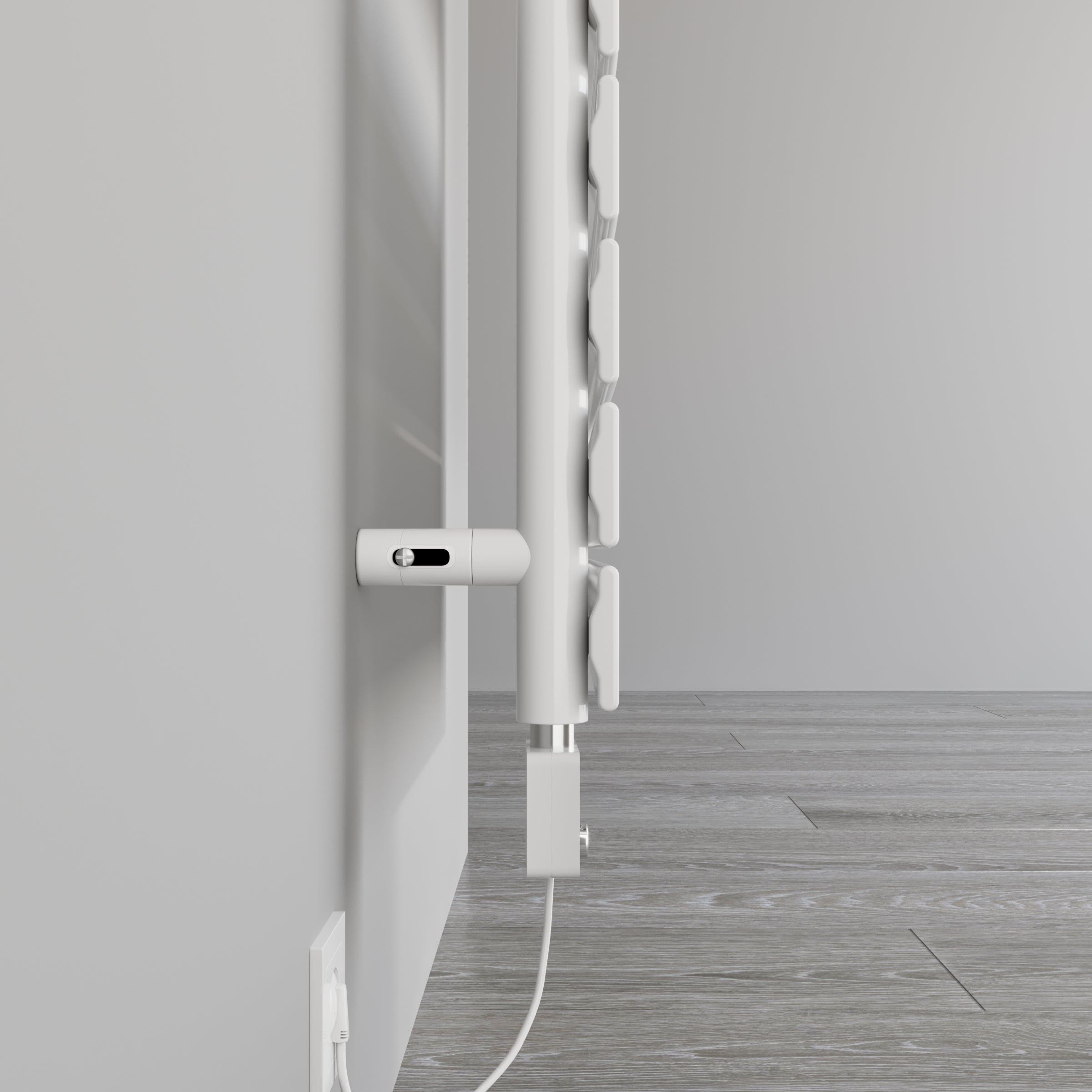 Handtuchheizkörper elektrisch Badheizkörper Handtuchwärmer PANDORA inkl. Heizstab Anthrazit