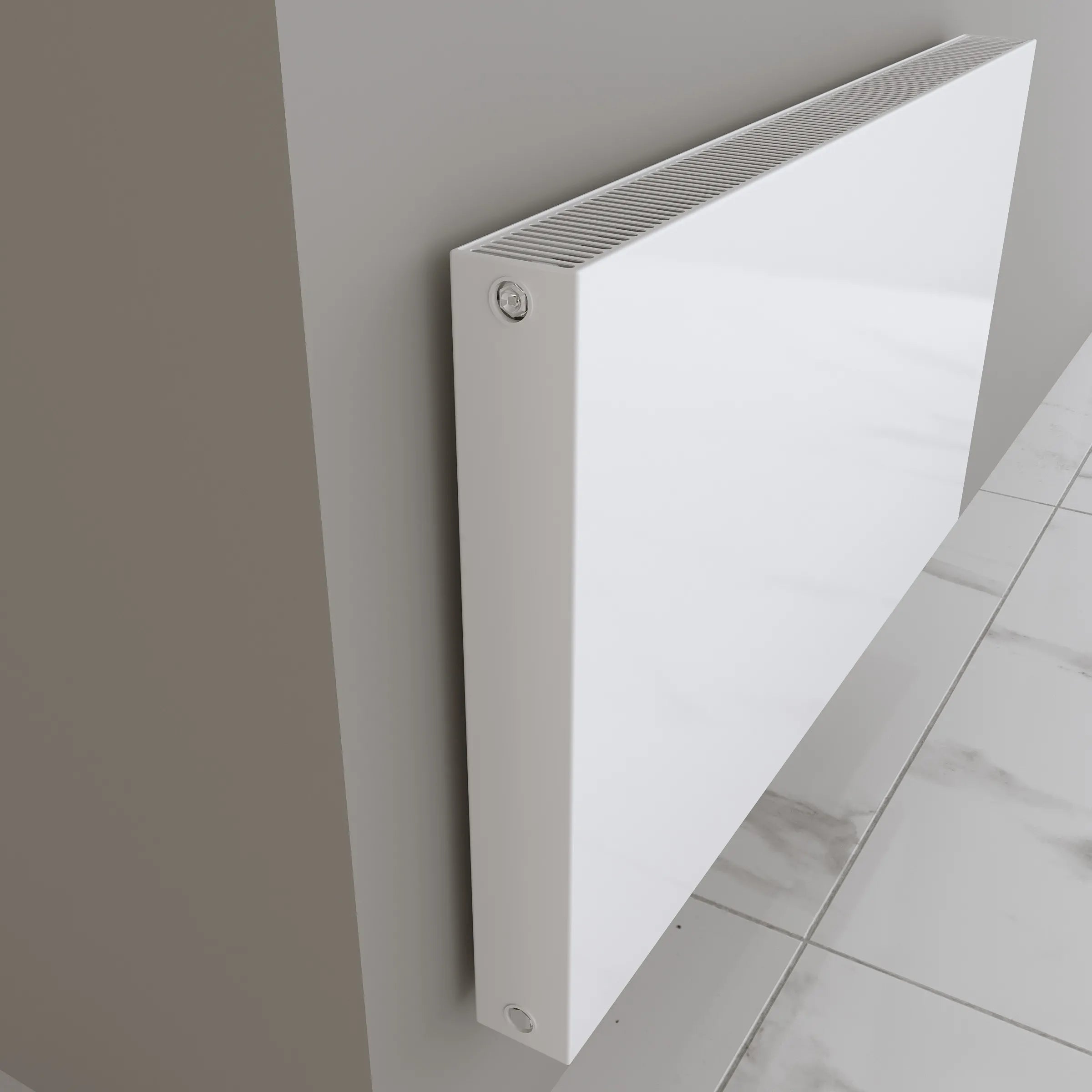 Planheizkörper PALACE Typ 22 Design Wohnraumheizkörper Weiss bis 2586 Watt Weiß